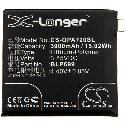 Replacement Battery for Oneplus  7 Pro – Mobile, SmartPhone – 3900mAh / 15.02Wh / 3.85V
