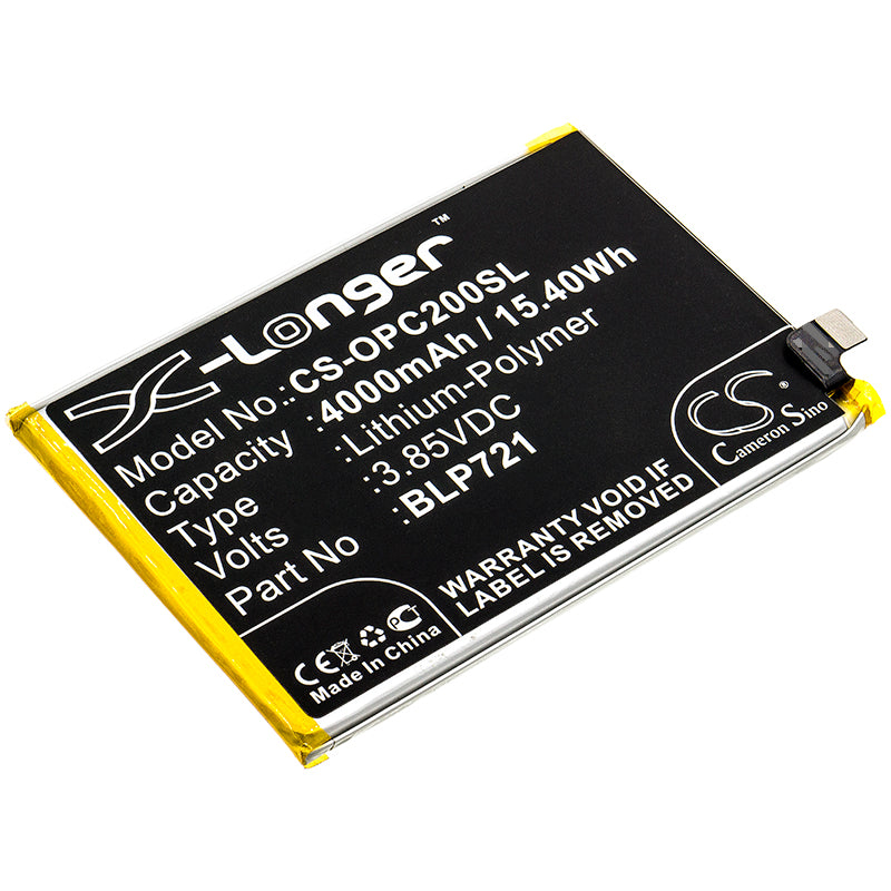 Replacement Battery for Oppo Realme C2 – Mobile, SmartPhone – 4000mAh / 3.85V - image 1