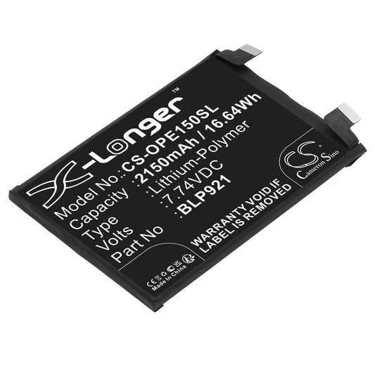 Replacement Battery for OnePlus ACE 150W – Mobile, SmartPhone – 2150mAh / 7.74V - image 1