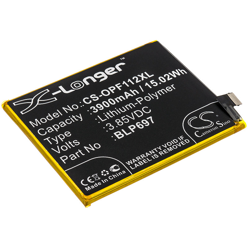 Replacement Battery for Oppo F11 Pro – Mobile, SmartPhone – 3900mAh / 3.85V - image 1
