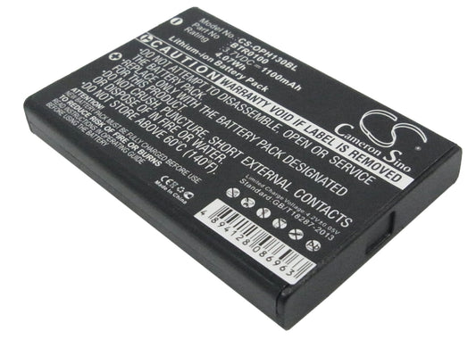 Replacement Battery for Opticon  H13 – Barcode Scanner – 1100mAh / 4.07Wh / 3.7V
