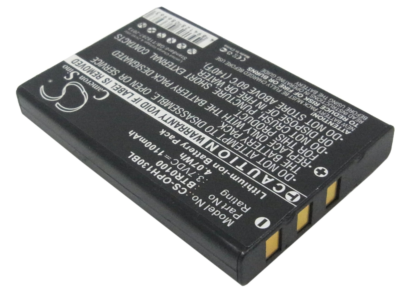 Replacement Battery for Keyence  BT-1000 – Barcode Scanner – 1100mAh / 4.07Wh / 3.7V