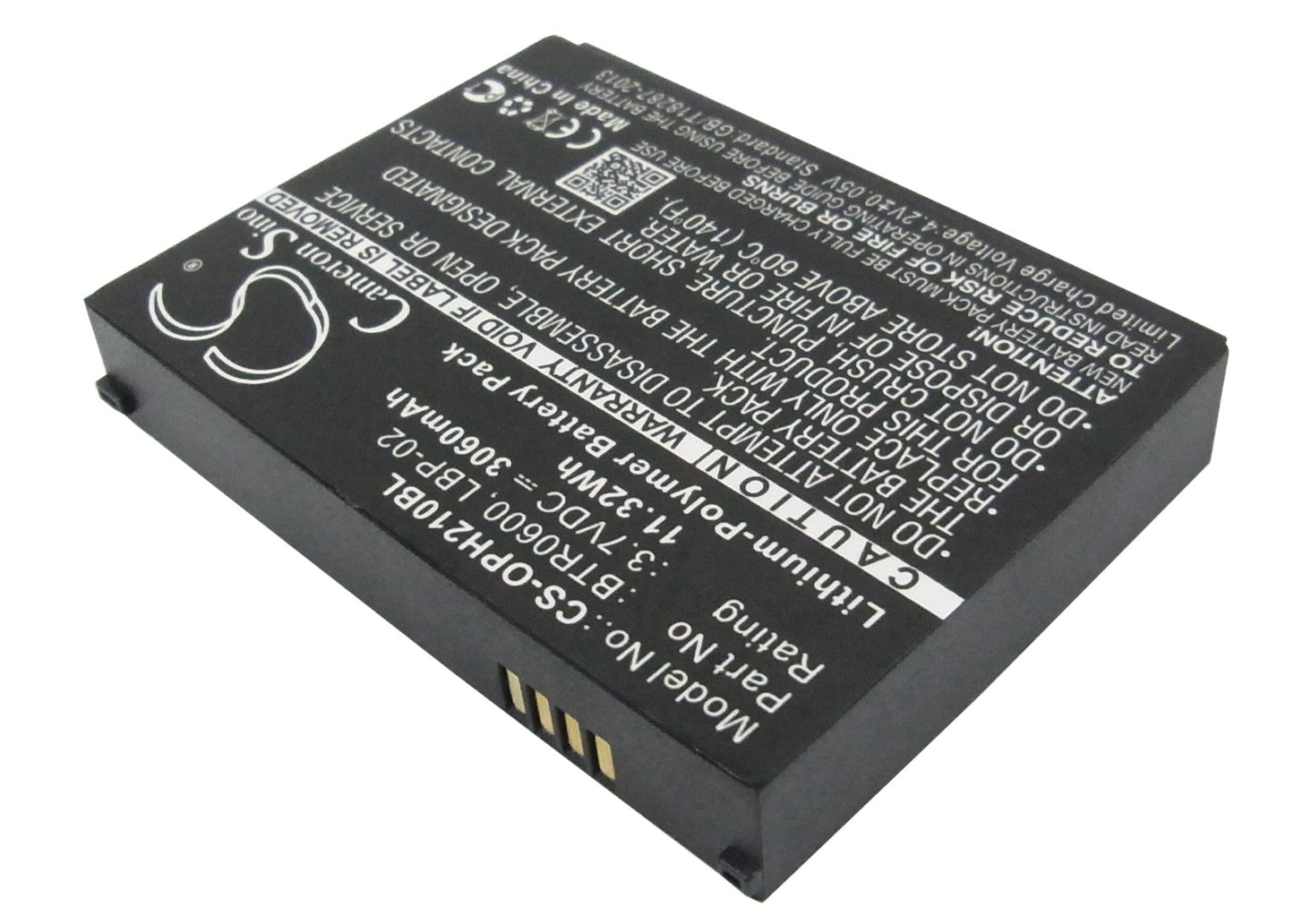 Replacement Battery for Opticon  H21 – Barcode Scanner – 3060mAh / 11.32Wh / 3.7V