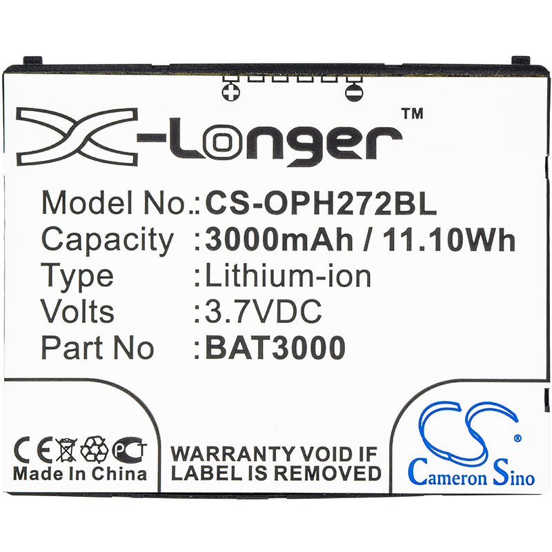 Replacement Battery for Opticon H-27 – Barcode Scanner – 3000mAh / 3.7V - image 3