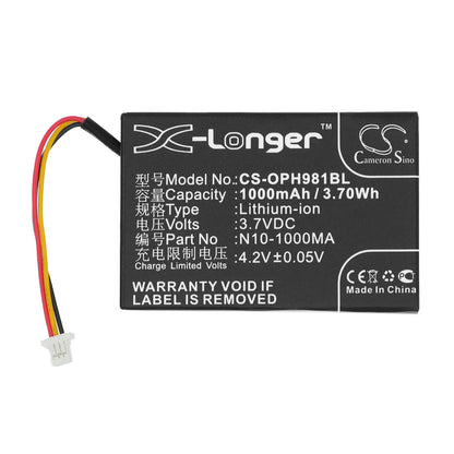 Replacement Battery for Opticon OPL-9714 – Barcode Scanner – 1000mAh / 3.7V