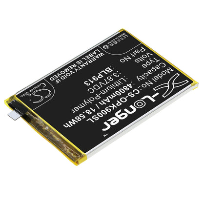 Replacement Battery for Oppo K9X – Mobile, SmartPhone – 4800mAh / 3.87V