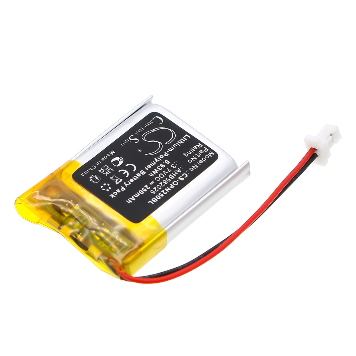 Replacement Battery for Opticon 15101 – Barcode Scanner – 250mAh / 3.7V
