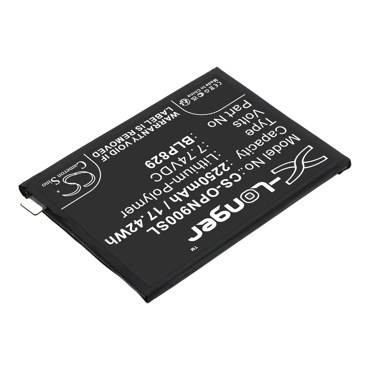 Replacement Battery for OnePlus 9 – Mobile, SmartPhone – 2250mAh / 7.74V