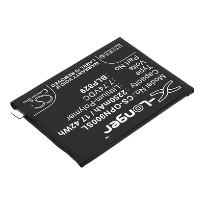 Replacement Battery for Oneplus  Oneplus 9 – Mobile, SmartPhone – 2250mAh / 17.42Wh / 7.74V