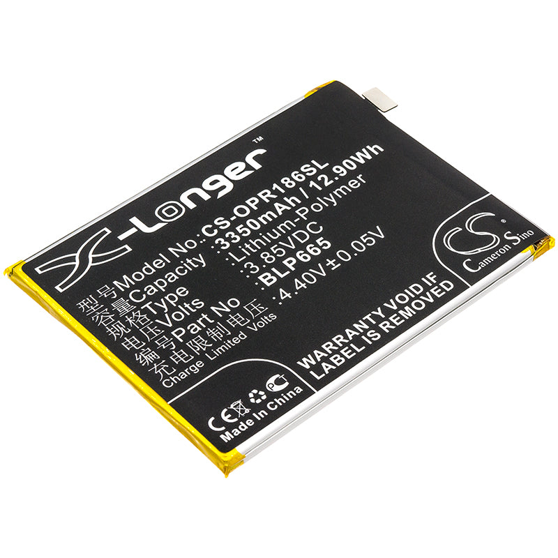 Replacement Battery for Oppo Realme 1 – Mobile, SmartPhone – 3350mAh / 3.85V - image 1