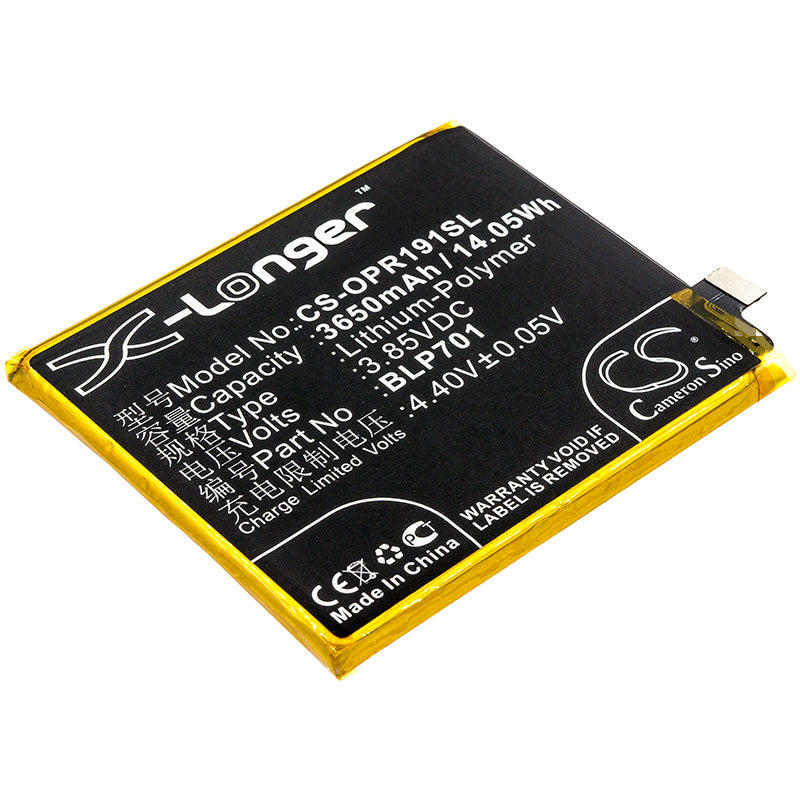 Replacement Battery for Oppo Reno – Mobile, SmartPhone – 3650mAh / 3.85V - image 1