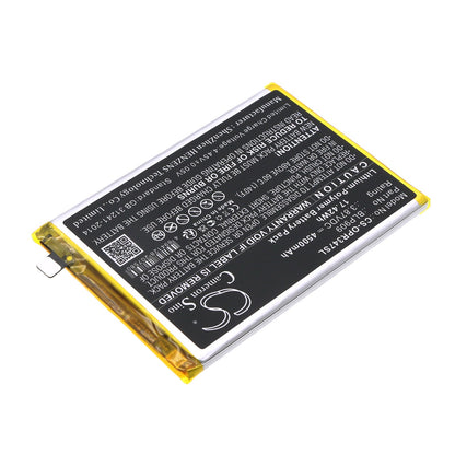 Replacement Battery for OPPO  9 5G 2022 – Mobile, SmartPhone – 4500mAh / 17.42Wh / 3.87V