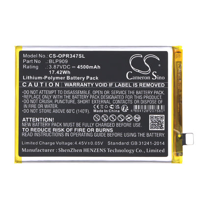 Replacement Battery for Oppo | Realme 9 5G 2022 – Mobile, SmartPhone – 4500mAh / 3.87V