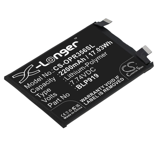 Replacement Battery for Oppo Realme GT Neo3 5G – Mobile, SmartPhone – 2200mAh / 7.74V - image 1