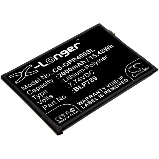 Replacement Battery for Oppo Reno 4 5G – Mobile, SmartPhone – 2000mAh / 7.74V - image 1