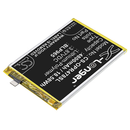 Replacement Battery for OPPO  K10x 5G – Mobile, SmartPhone – 4800mAh / 18.58Wh / 3.87V