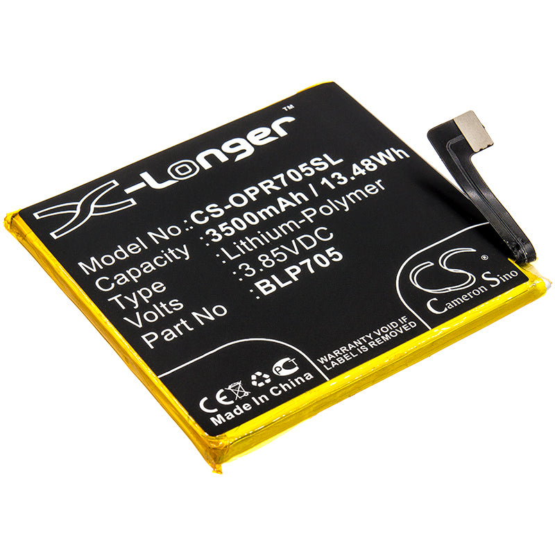 Replacement Battery for Oppo Reno 10x Zoom – Mobile, SmartPhone – 3500mAh / 3.85V - image 1