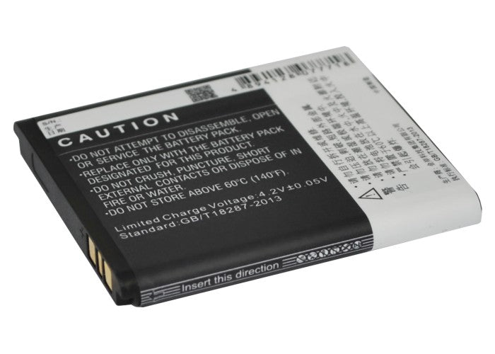 Replacement Battery for Oppo R803 – Mobile, SmartPhone – 1400mAh / 3.7V - image 4