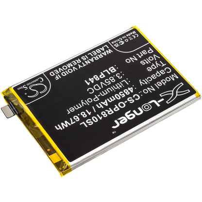 Replacement Battery for Oppo Realme 8 – Mobile, SmartPhone – 4850mAh / 3.85V