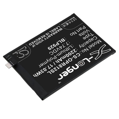 Replacement Battery for Oppo Reno8 Pro+ – Mobile, SmartPhone – 2200mAh / 7.74V