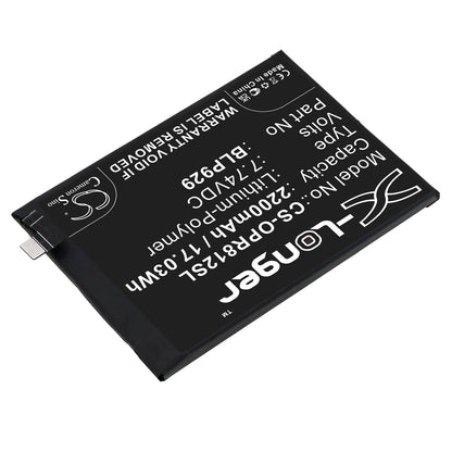 Replacement Battery for OPPO  PFZM10 – Mobile, SmartPhone – 2200mAh / 17.03Wh / 7.74V