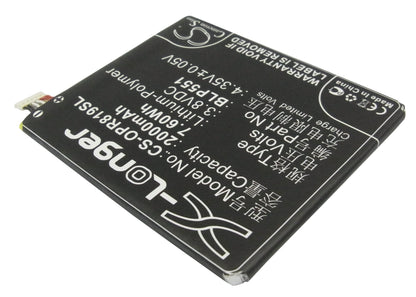 Replacement Battery for Oppo Real R819 – Mobile, SmartPhone – 2000mAh / 3.8V - image 2