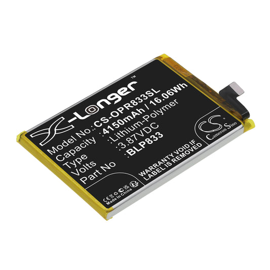 Replacement Battery for Oppo Realme V15 5G – Mobile, SmartPhone – 4150mAh / 3.87V - image 1