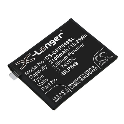 Replacement Battery for Oppo Realme GT – Mobile, SmartPhone – 2100mAh / 7.74V