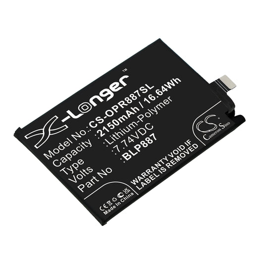 Replacement Battery for Oppo Realme GT Neo 2 – Mobile, SmartPhone – 2150mAh / 7.74V - image 1