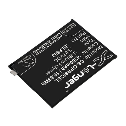 Replacement Battery for Oppo Reno 7 – Mobile, SmartPhone – 4350mAh / 3.87V