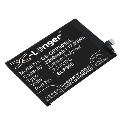 Replacement Battery for Oppo Reno 7 Pro 5G – Mobile, SmartPhone – 2200mAh / 7.74V - image 1