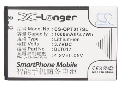 Replacement Battery for Oppo A613 – Mobile, SmartPhone – 1000mAh / 3.7V - image 5