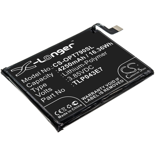 Replacement Battery for T-Mobile | Alcatel Revvl 5G – Mobile, SmartPhone – 4250mAh / 3.85V - image 1