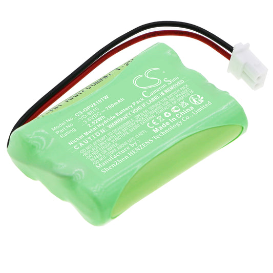 Replacement Battery for Optex | iVision | IQ America Wireless Two-Way Intercom System – Home Security Camera – 700mAh / 3.6V