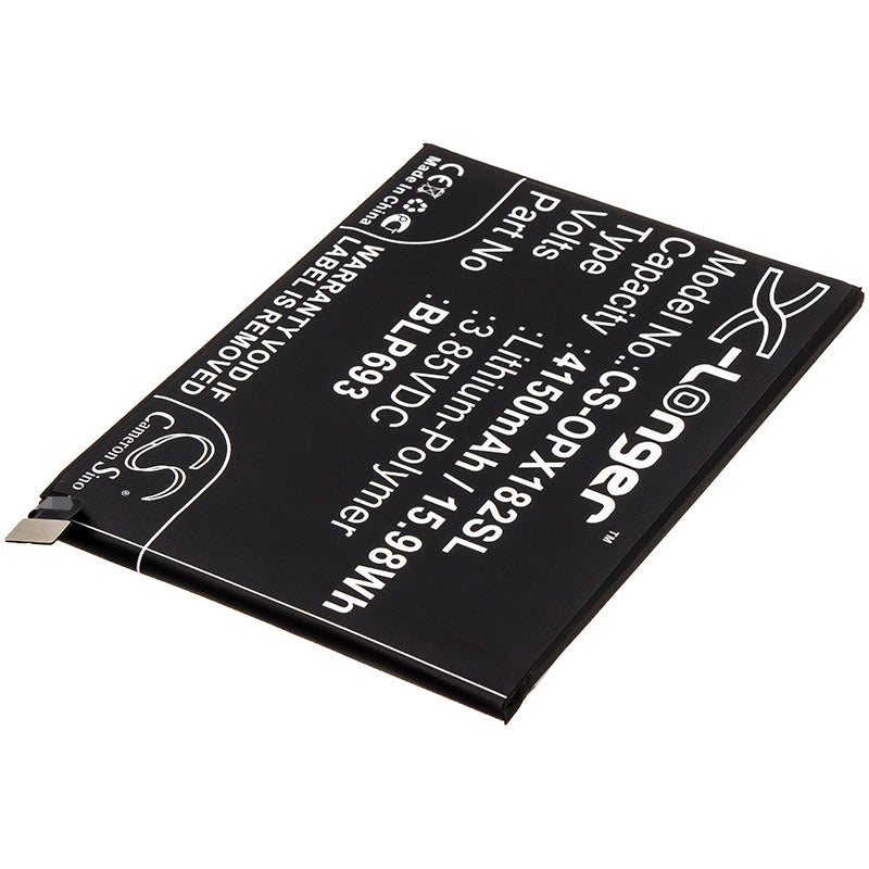 Replacement Battery for OPPO  Realme 3 – Mobile, SmartPhone – 4150mAh / 15.98Wh / 3.85V