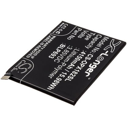 Replacement Battery for OPPO  Realme 3 – Mobile, SmartPhone – 4150mAh / 15.98Wh / 3.85V