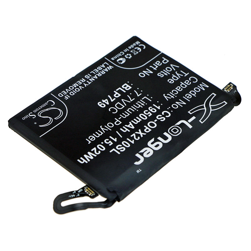 Replacement Battery for OPPO  Relme X2 Pro – Mobile, SmartPhone – 1950mAh / 15.02Wh / 7.7V