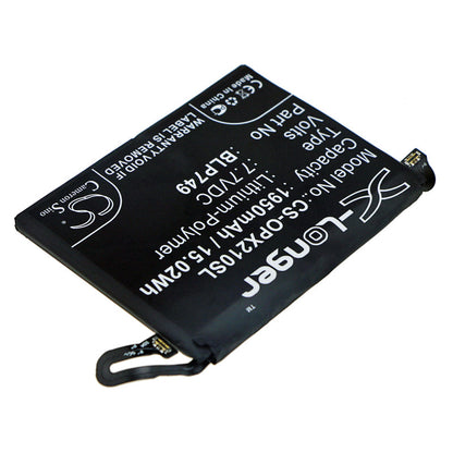 Replacement Battery for OPPO  Relme X2 Pro – Mobile, SmartPhone – 1950mAh / 15.02Wh / 7.7V