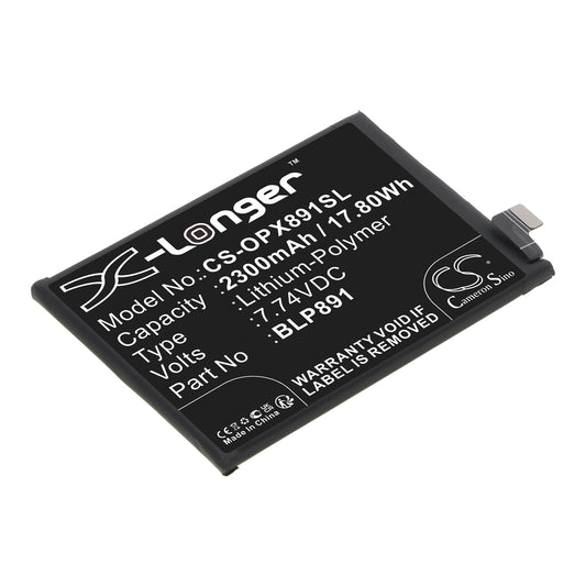 Replacement Battery for Oppo Find X5 5G – Mobile, SmartPhone – 2300mAh / 7.74V - image 1