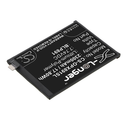 Replacement Battery for Oppo Find X5 5G – Mobile, SmartPhone – 2300mAh / 7.74V