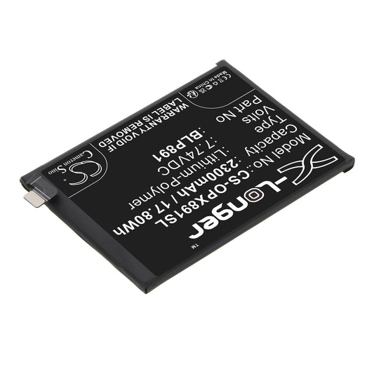 Replacement Battery for OPPO  Find X5 5G – Mobile, SmartPhone – 2300mAh / 17.80Wh / 7.74V