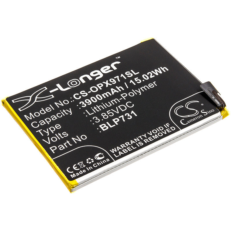 Replacement Battery for Oppo Realme 5 Pro – Mobile, SmartPhone – 3900mAh / 3.85V - image 1