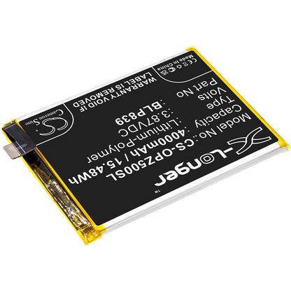 Replacement Battery for Oppo Reno 5Z 5G 2021 – Mobile, SmartPhone – 4000mAh / 3.87V