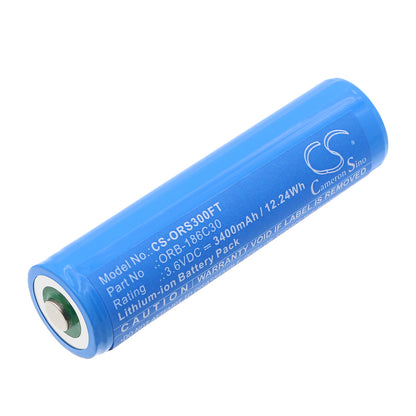 Replacement Battery for Olight Baton Pro – Flashlight – 3400mAh / 3.6V
