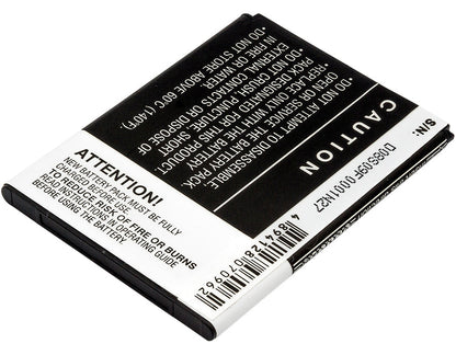Replacement Battery for USCellular  ADR3045 – Mobile, SmartPhone – 1450mAh / 5.36Wh / 3.7V