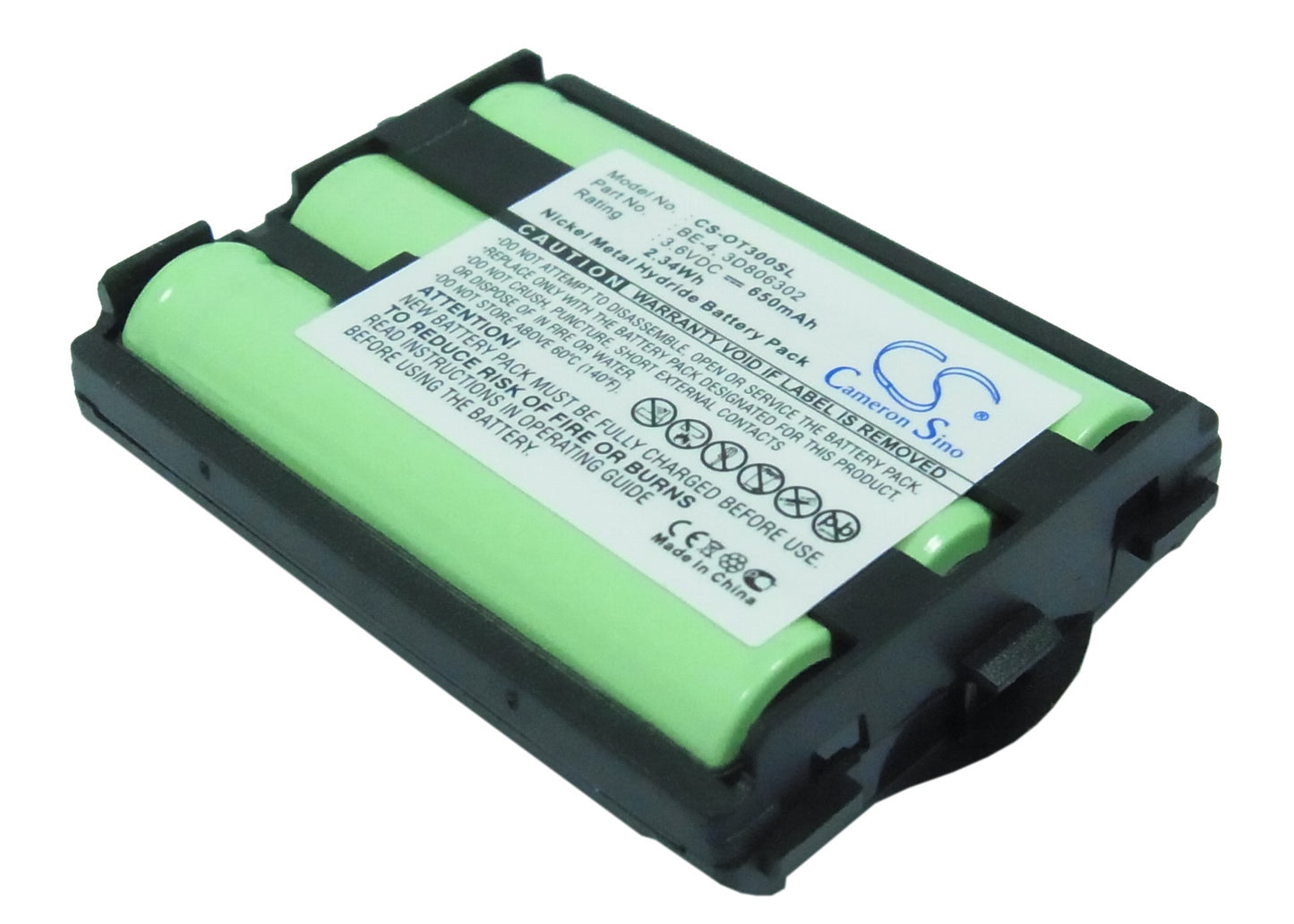 Replacement Battery for Alcatel OT300 – Mobile, SmartPhone – 650mAh / 3.6V - image 1