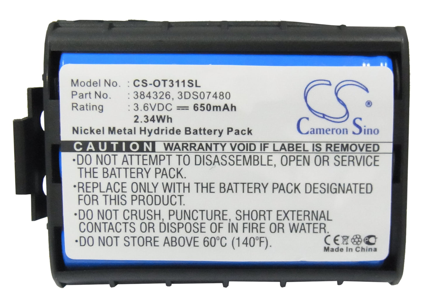 Replacement Battery for Alcatel OT310 – Mobile, SmartPhone – 650mAh / 3.6V - image 5
