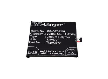Replacement Battery for Alcatel One Touch Pop 3 5.5 – Mobile, SmartPhone – 2900mAh / 3.8V - image 5
