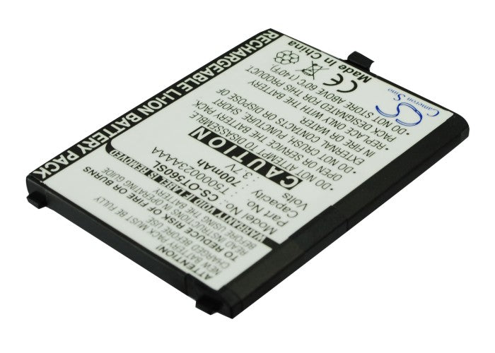 Replacement Battery for Alcatel OT-C550 – Mobile, SmartPhone – 700mAh / 3.7V - image 2