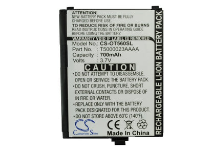 Replacement Battery for Alcatel OT-C550 – Mobile, SmartPhone – 700mAh / 3.7V - image 5